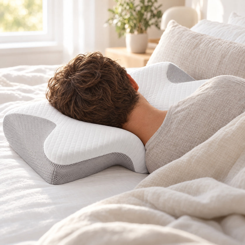Oreiller cervical ergonomique DreamSleepy™
